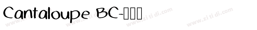 Cantaloupe BC字体转换